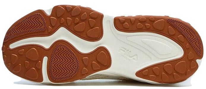 (W) FILA FUSION FLASH スニーカー 白/茶 T12W321101FWB Purchase (W) FILA FUSION FLASH スニーカー 白/茶 T12W321101FWB