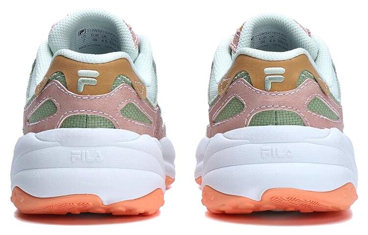 Shop (W) (女性用) FILA FUSION FLASH スニーカー 'ホワイト グリーン ピンク' T12W321101FWM T12W321101FWM