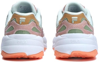 (W) 휠라 퓨전 플래시 스니커즈 '화이트 그린 핑크' T12W321101FWM Shop (W) 휠라 퓨전 플래시 스니커즈 '화이트 그린 핑크' T12W321101FWM