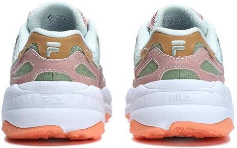 (W) (女性用) FILA FUSION FLASH スニーカー 'ホワイト グリーン ピンク' T12W321101FWM T12W321101FWM Shop (W) (女性用) FILA FUSION FLASH スニーカー 'ホワイト グリーン ピンク' T12W321101FWM T12W321101FWM