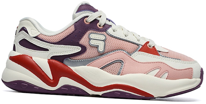 (W) FILA FUSION Kasut Flash 'Putih Merah Ungu' T12W231117FVP Order (W) FILA FUSION Kasut Flash 'Putih Merah Ungu' T12W231117FVP