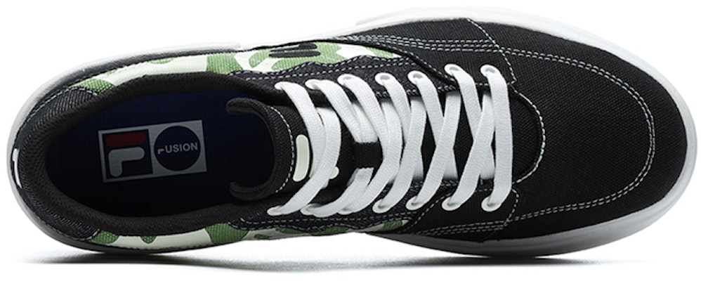 (W) FILA FUSION Low Top 'Hitam Hijau' T12W228211FBJ Lookbook (W) FILA FUSION Low Top 'Hitam Hijau' T12W228211FBJ
