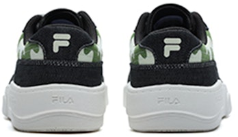 (W) FILA FUSION 黑绿色低帮板鞋 T12W228211FBJ Shop (W) FILA FUSION 黑绿色低帮板鞋 T12W228211FBJ