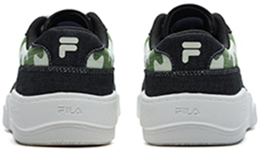 FILA FUSION斐樂潮牌 Flip 休閒 低筒 板鞋 女款 黑綠 Shop FILA FUSION斐樂潮牌 Flip 休閒 低筒 板鞋 女款 黑綠