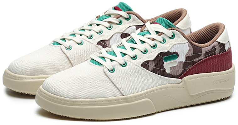 (Women) FILA FUSION Flip Skate Shoes 'White Red' T12W228211FGB Order (Women) FILA FUSION Flip Skate Shoes 'White Red' T12W228211FGB