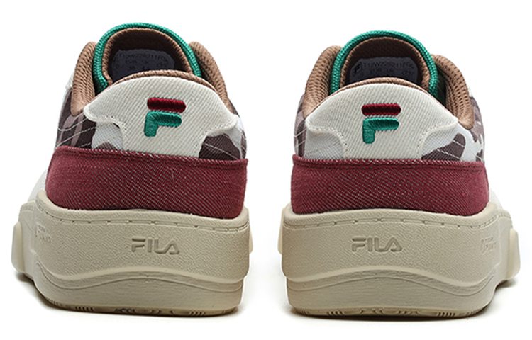 Lookbook FILA FUSION斐樂潮牌 Flip 休閒 低筒 板鞋 女款 白紅