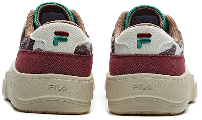 (Women) FILA FUSION Flip Skate Shoes 'White Red' T12W228211FGB Lookbook (Women) FILA FUSION Flip Skate Shoes 'White Red' T12W228211FGB