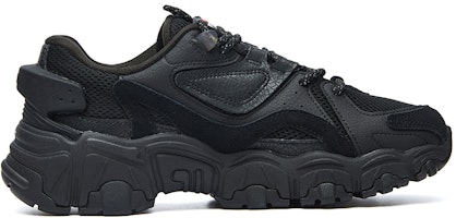 斐乐FUSION 潮流厚底减震防滑耐磨低筒老爹鞋 女款黑色 Order 斐乐FUSION 潮流厚底减震防滑耐磨低筒老爹鞋 女款黑色