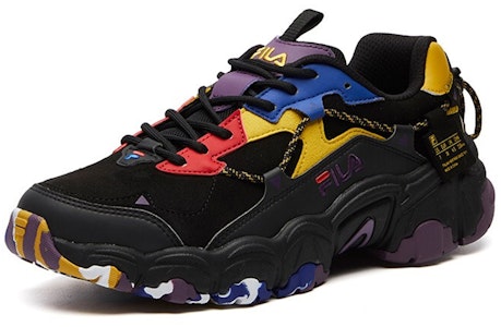 Fila Fusion 斐樂潮牌 貓爪 低幫老爹鞋 女款 黑橙 Order Fila Fusion 斐樂潮牌 貓爪 低幫老爹鞋 女款 黑橙