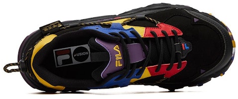 (W) FILA Fusion Fluid 'Hitam Jingga' T12W115205FBL Shop (W) FILA Fusion Fluid 'Hitam Jingga' T12W115205FBL