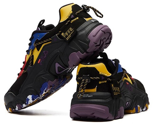 (W) FILA Fusion Fluid 'Hitam Jingga' T12W115205FBL Purchase (W) FILA Fusion Fluid 'Hitam Jingga' T12W115205FBL