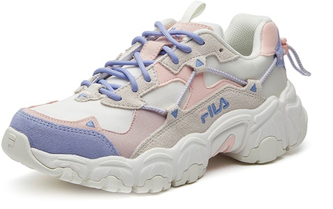 Fila Fusion 斐樂潮牌 貓爪 低幫運動鞋 女款 粉白紫 Order Fila Fusion 斐樂潮牌 貓爪 低幫運動鞋 女款 粉白紫