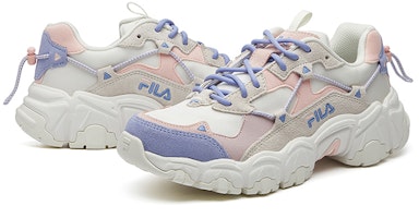 (W) FILA Fusion Fluid 'Putih Merah Muda Ungu' T12W041109FSW Shop (W) FILA Fusion Fluid 'Putih Merah Muda Ungu' T12W041109FSW