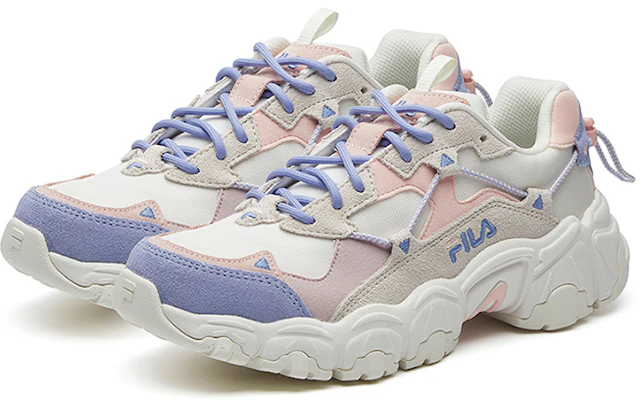 (Women) FILA Fusion Fluid 'White Pink Purple' T12W041109FSW Shop (Women) FILA Fusion Fluid 'White Pink Purple' T12W041109FSW