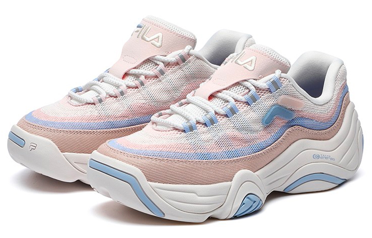 Order (W) 휠라 퓨전 핸들 로우 "레트로 블루-브라운" T12W229102FWM