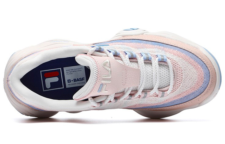 Lookbook (W) 휠라 퓨전 핸들 로우 "레트로 블루-브라운" T12W229102FWM