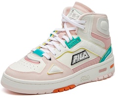 (W) 斐乐FUSION复古篮球鞋‘白粉’配色 T12W111204FBS Order (W) 斐乐FUSION复古篮球鞋‘白粉’配色 T12W111204FBS