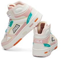 (W) 斐乐FUSION复古篮球鞋‘白粉’配色 T12W111204FBS Shop (W) 斐乐FUSION复古篮球鞋‘白粉’配色 T12W111204FBS