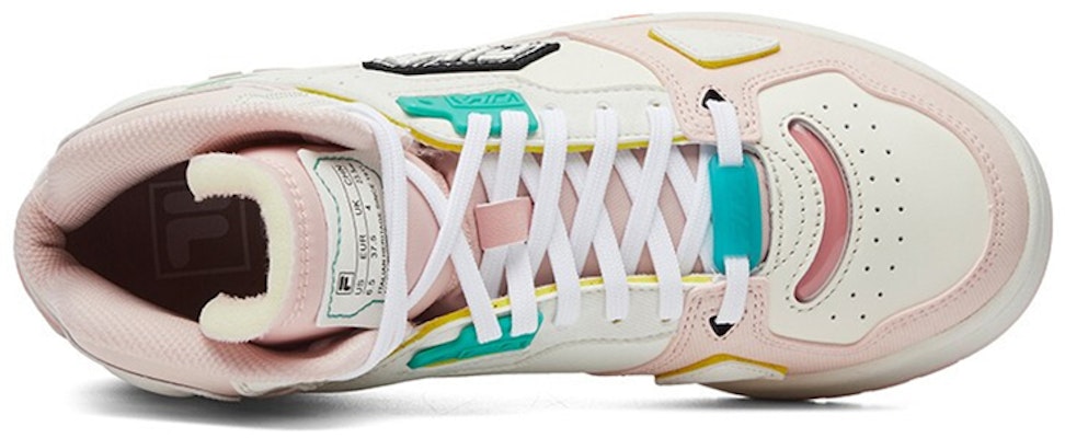 (Women) FILA FUSION Heritage Retro Basketball Shoes 'White Pink' T12W111204FBS Purchase (Women) FILA FUSION Heritage Retro Basketball Shoes 'White Pink' T12W111204FBS
