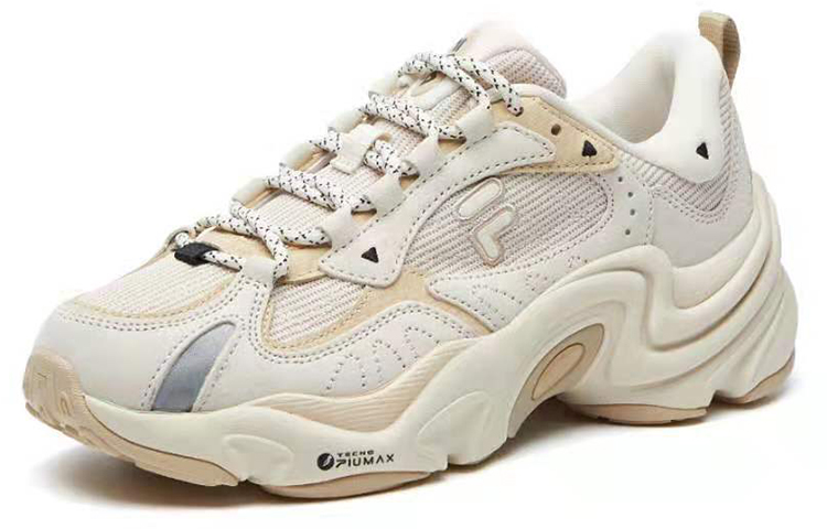 Order (Women) FILA FUSION Heritage Running Shoes 'Cream White' T12W131102FWS