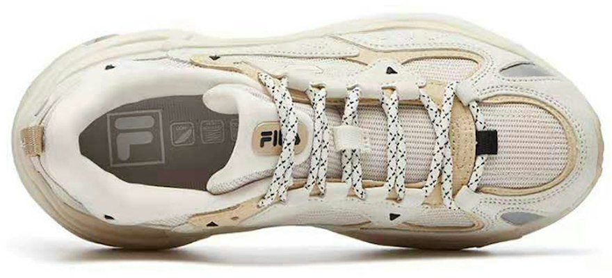 (W) Sepatu Lari FILA FUSION Heritage 'Putih Krem' T12W131102FWS Shop (W) Sepatu Lari FILA FUSION Heritage 'Putih Krem' T12W131102FWS