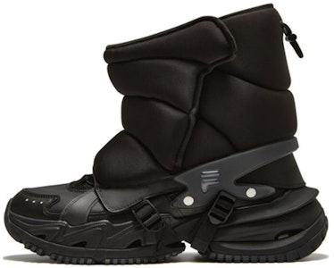 (W) FILA FUSION High 'Negro Estilo de Vida' T12W341111FBK Buy (W) FILA FUSION High 'Negro Estilo de Vida' T12W341111FBK