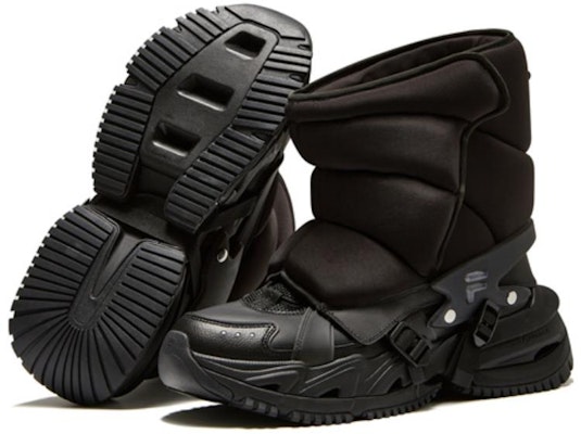 (Women) FILA FUSION High 'Black Lifestyle' T12W341111FBK Shop (Women) FILA FUSION High 'Black Lifestyle' T12W341111FBK