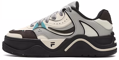 (Women) FILA FUSION High 'Grey White' T12W412201FAP (Women) FILA FUSION High 'Grey White' T12W412201FAP