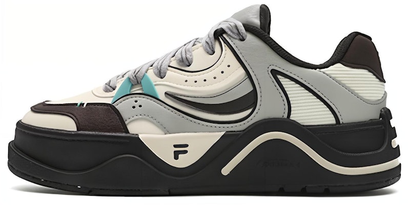 (Women) FILA FUSION High 'Grey White' T12W412201FAP Buy (Women) FILA FUSION High 'Grey White' T12W412201FAP