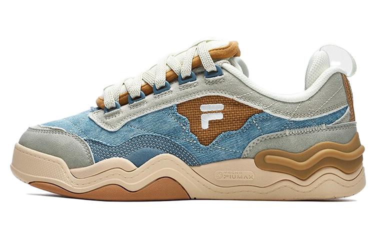 (Women) FILA FUSION Kick Sneakers 'Blue Grey Brown' T12W312201FCB