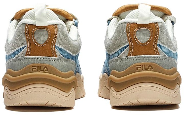 (W) 斐乐FUSION休闲运动鞋'蓝灰棕' T12W312201FCB Shop (W) 斐乐FUSION休闲运动鞋'蓝灰棕' T12W312201FCB