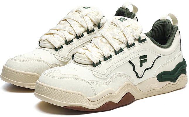 (W) FILA FUSION 经典运动鞋 '白色绿色' T12W242203FPC Order (W) FILA FUSION 经典运动鞋 '白色绿色' T12W242203FPC