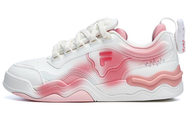 (Women) FILA FUSION Kick Sneakers 'White Pink' T12W312206FSQ
