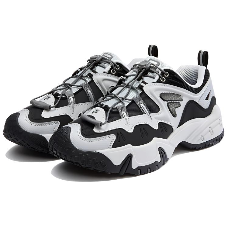 Shop (W) (レディース) FILA FUSION クリプトナイト 'ブラック グレー' T12W431601F-BL T12W431601F-BL