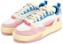 (W) FILA FUSION Kasut Gaya Hidup Heritage Bola Keranjang 'Putih Biru Merah Jambu' T12W323205FWS