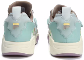 Shop FILA FUSION斐樂潮牌2023夏低幫籃球鞋 女款 日岩灰
