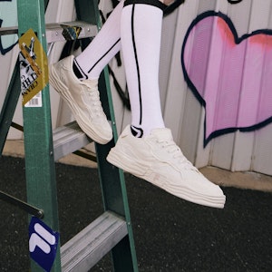 (W) Zapatillas de Skate FILA FUSION Lifestyle 'Beige' T12W332101FWR Details for (W) Zapatillas de Skate FILA FUSION Lifestyle 'Beige' T12W332101FWR