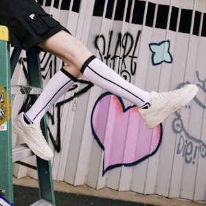 (W) Zapatillas de Skate FILA FUSION Lifestyle 'Beige' T12W332101FWR Cheap (W) Zapatillas de Skate FILA FUSION Lifestyle 'Beige' T12W332101FWR