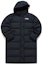 Order (Women) FILA Fusion Long Hooded Down Jacket Black Winter Coat T11W141903F-BK