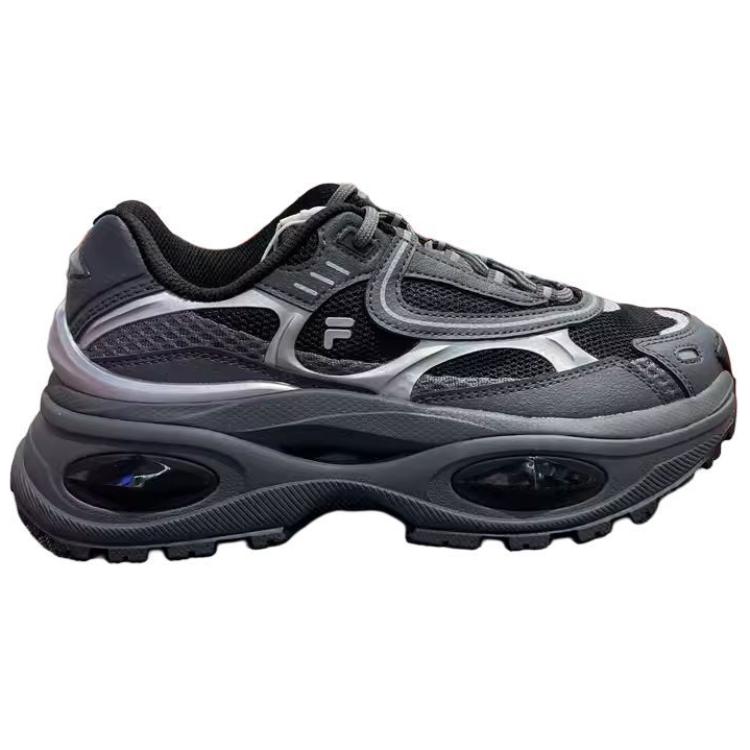 Lookbook (W) FILA FUSION 低帮鞋 '黑色舒适' T12W431609FBS