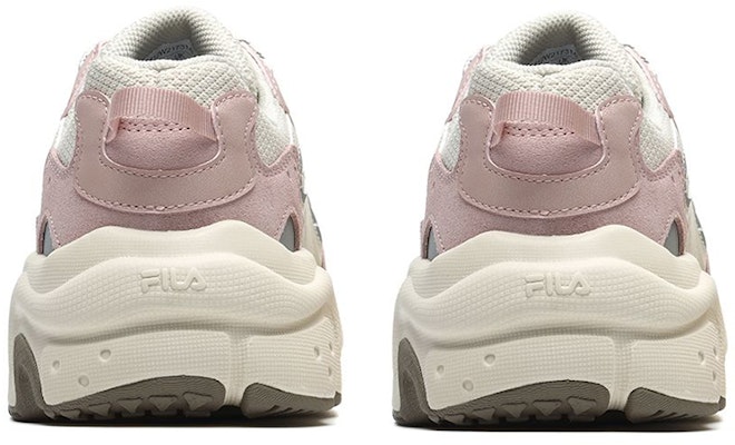 (Women) FILA FUSION Raccoon Sneakers 'Pink Cream White' T12W217314FAM Shop (Women) FILA FUSION Raccoon Sneakers 'Pink Cream White' T12W217314FAM