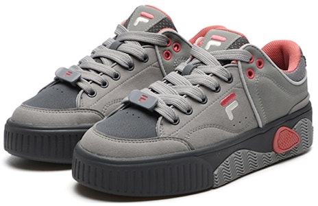 (W) Zapatillas de Skate FILA FUSION Low-Top 'Gris Rosa' T12W218201FAC Order (W) Zapatillas de Skate FILA FUSION Low-Top 'Gris Rosa' T12W218201FAC