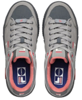 (W) FILA FUSION Kasut Skate Rendah 'Kelabu Merah Jambu' T12W218201FAC Lookbook (W) FILA FUSION Kasut Skate Rendah 'Kelabu Merah Jambu' T12W218201FAC