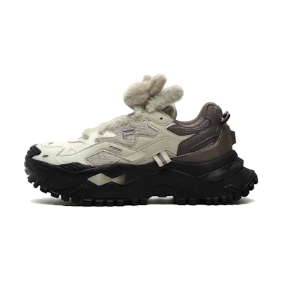 (W) FILA FUSION BIANCO Sneakers 'White Grey Brown'
