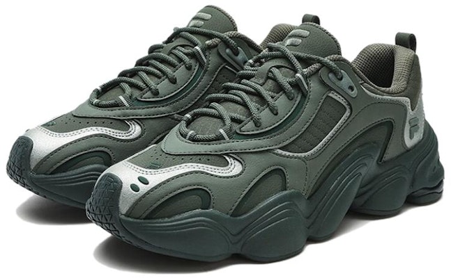 (W) FILA Fusion Low 'Hijau Pemandangan Gunung' T12W341617FTM Order (W) FILA Fusion Low 'Hijau Pemandangan Gunung' T12W341617FTM
