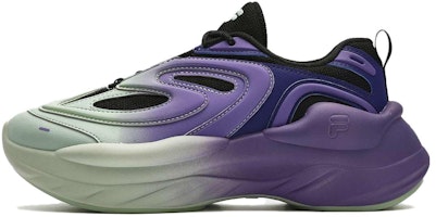 (Women) FILA FUSION Fashion Daddy Shoes 'Green Purple Black' T12W341115FFD (Women) FILA FUSION Fashion Daddy Shoes 'Green Purple Black' T12W341115FFD