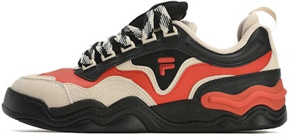 (Women) FILA Fusion Low 'Red Rice' T12W342305FCB (Women) FILA Fusion Low 'Red Rice' T12W342305FCB