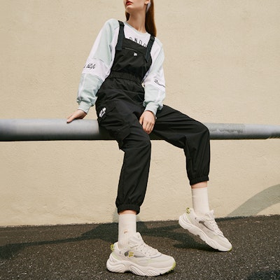 (Women) FILA FUSION Conch 2 Shoes 'White Green' T12W331607FWS Sizing (Women) FILA FUSION Conch 2 Shoes 'White Green' T12W331607FWS