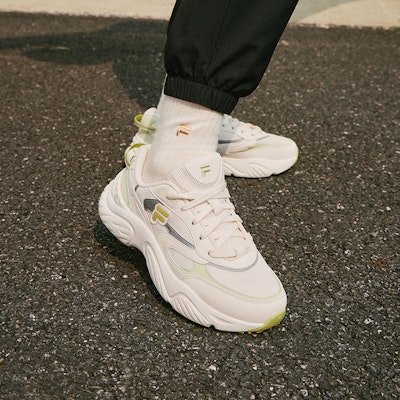 (W) Sepatu FILA FUSION Conch 2 'Putih Hijau' T12W331607FWS Cheap (W) Sepatu FILA FUSION Conch 2 'Putih Hijau' T12W331607FWS