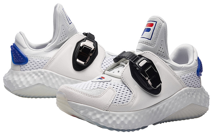 (W) FILA Fusion Low 'White Black Blue' 圖 4